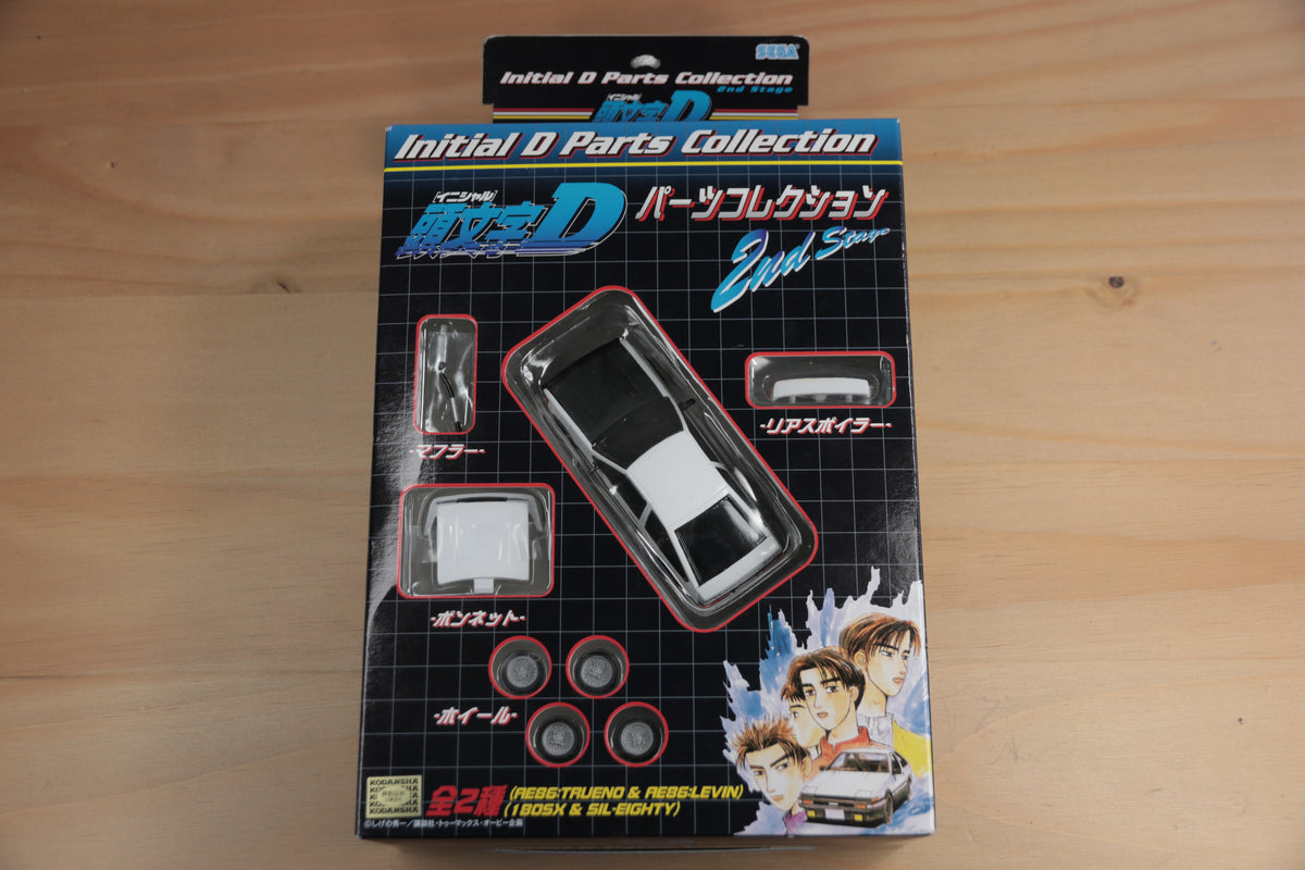 SEGA Initial D Parts Collection 2ND STAGE AE86 Trueno AE86 Levin NIB
