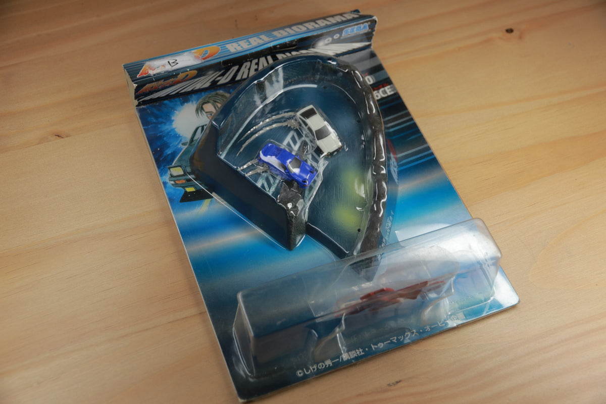 Vintage SEGA Initial D Mini Diorama AE86 vs SW20 Super Rare Japan Import