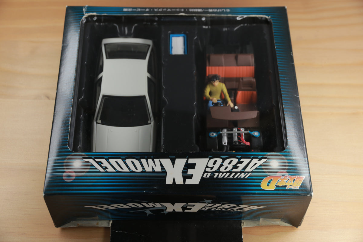 Vintage SEGA Initial D Toyota AE86 EX MODEL Bunta Fujiwara Tofu Delivery Car