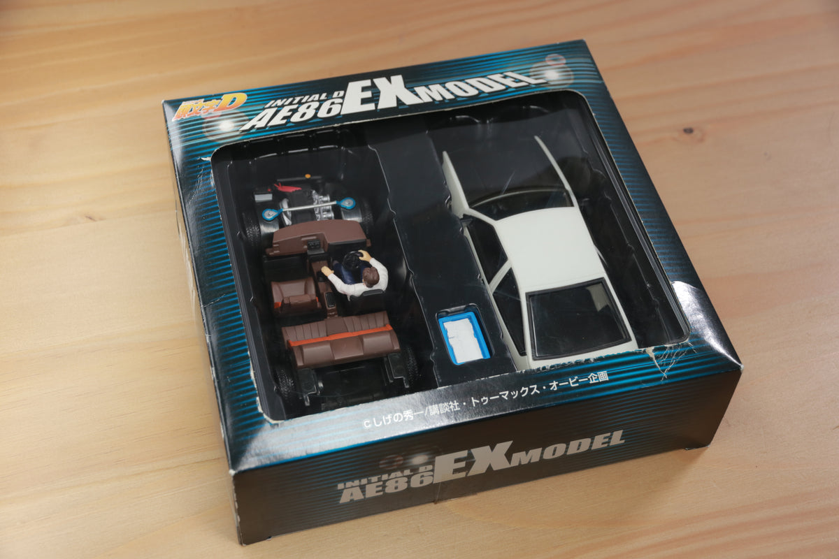 Vintage SEGA Initial D AE86 EX MODEL Model Takumi Fujiwara Tofu Delivery Car