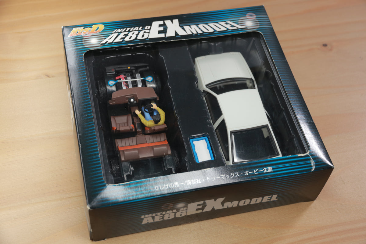 Vintage SEGA Initial D Toyota AE86 EX MODEL Bunta Fujiwara Tofu Delivery Car