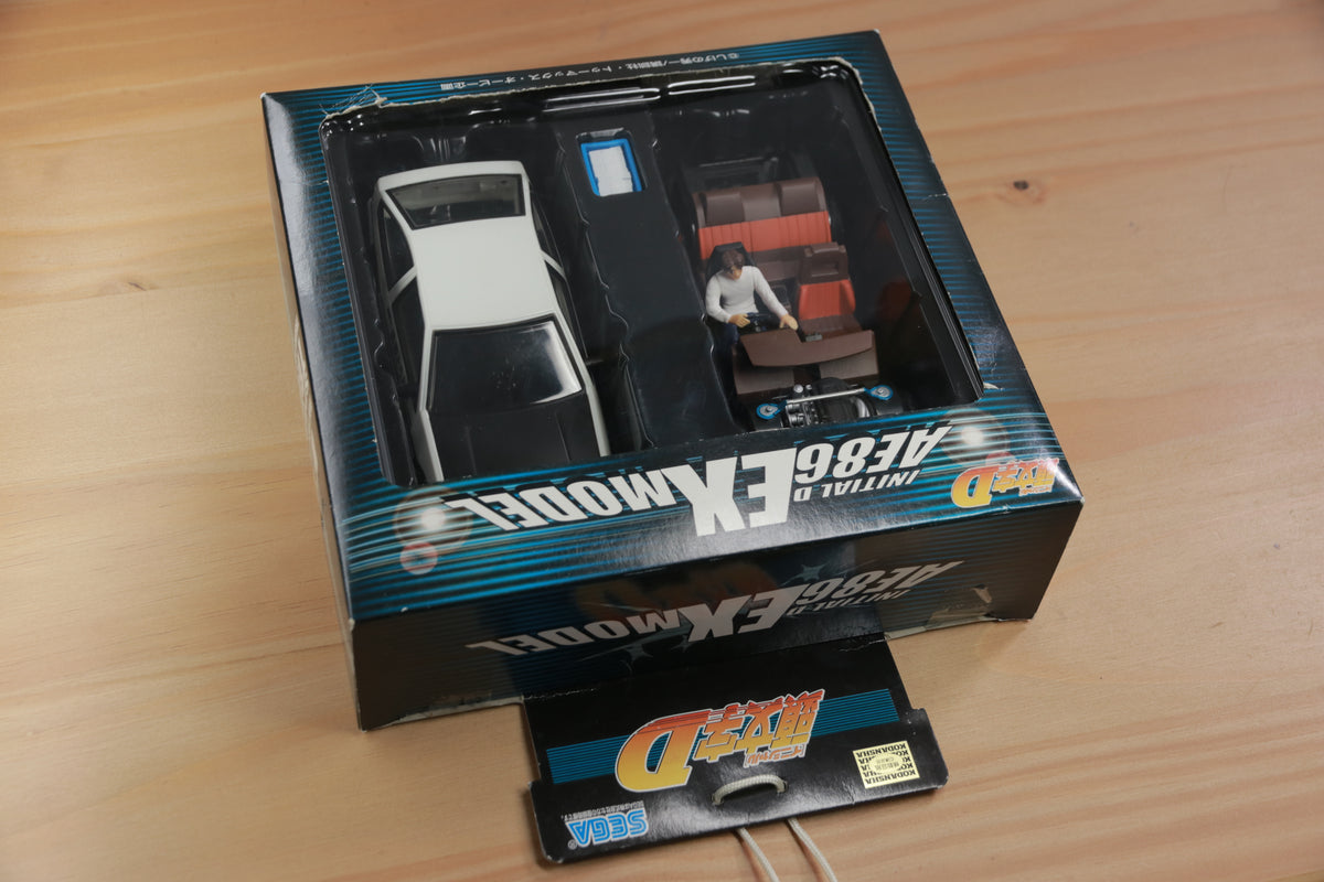 Vintage SEGA Initial D AE86 EX MODEL Model Takumi Fujiwara Tofu Delivery Car