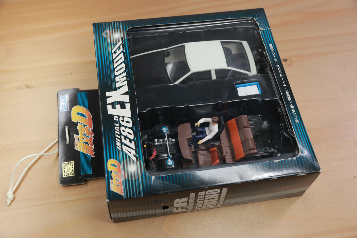 Vintage SEGA Initial D AE86 EX MODEL Model Takumi Fujiwara Tofu Delivery Car