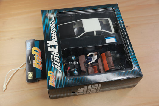 Vintage SEGA Initial D AE86 EX MODEL Model Takumi Fujiwara Tofu Delivery Car