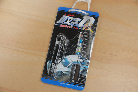 Vintage Sega Arcade Prize Initial D Key Chain Mobile Strap Mini Figure Rare AE86