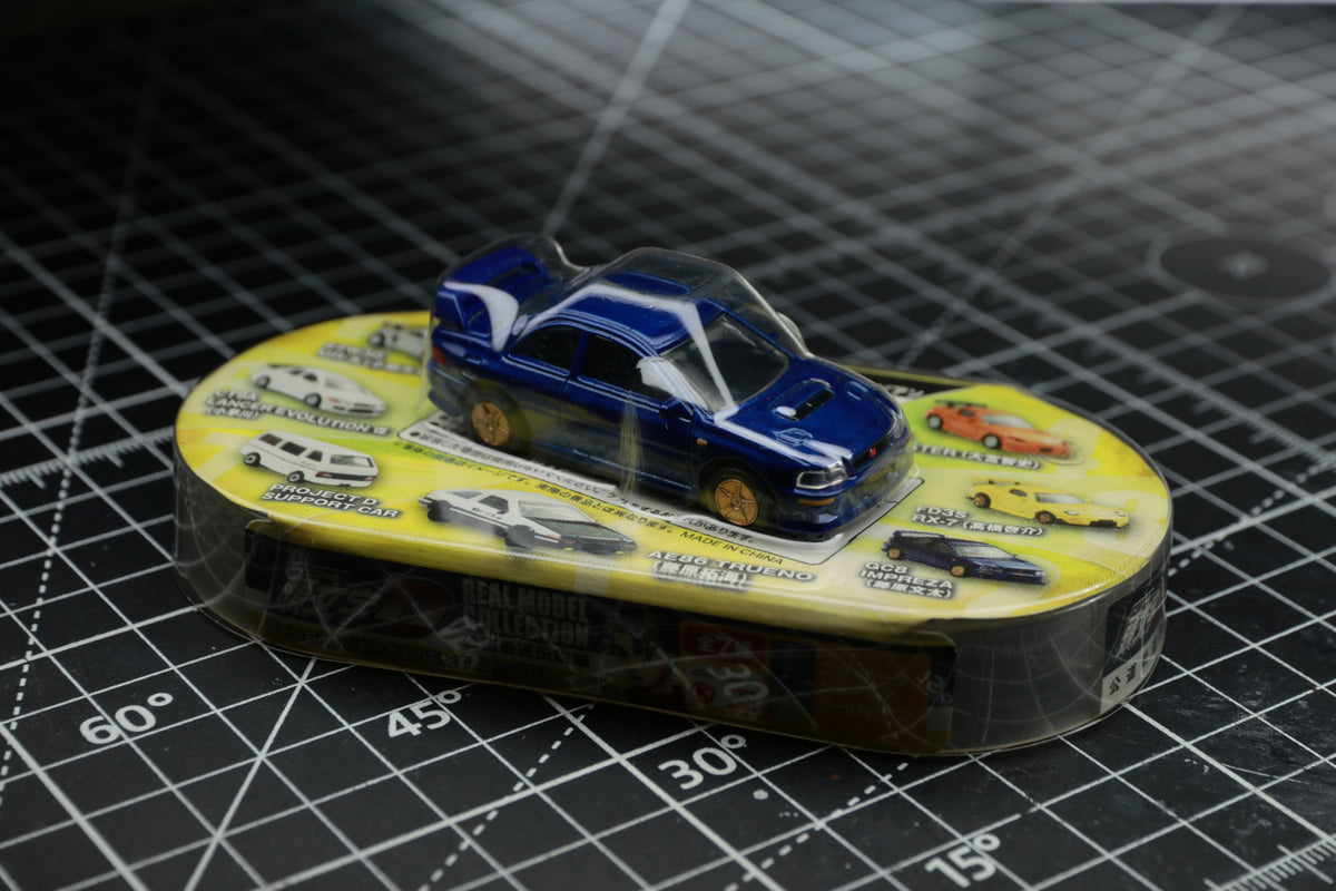 Vintage Initial D Project D Real Model Collection Mini Car Collection Lot of 7