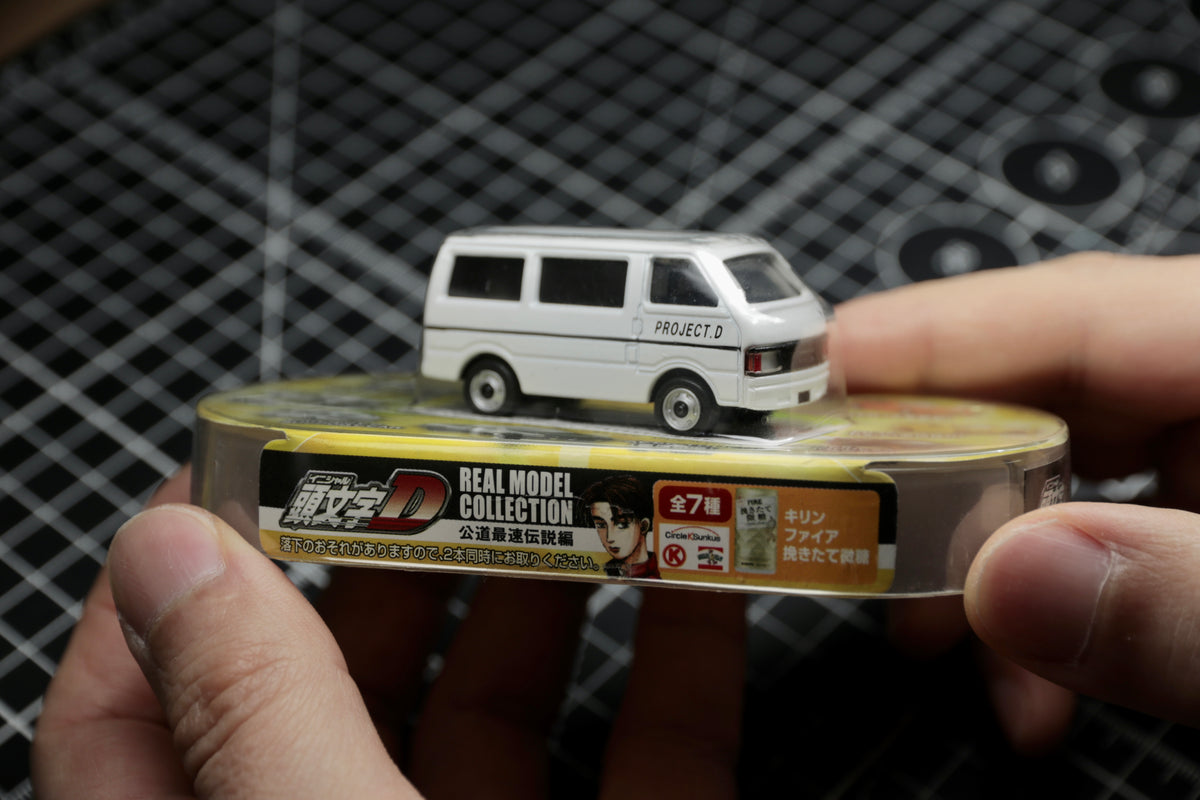 Vintage Initial D Project D Real Model Collection Mini Car Collection Lot of 7