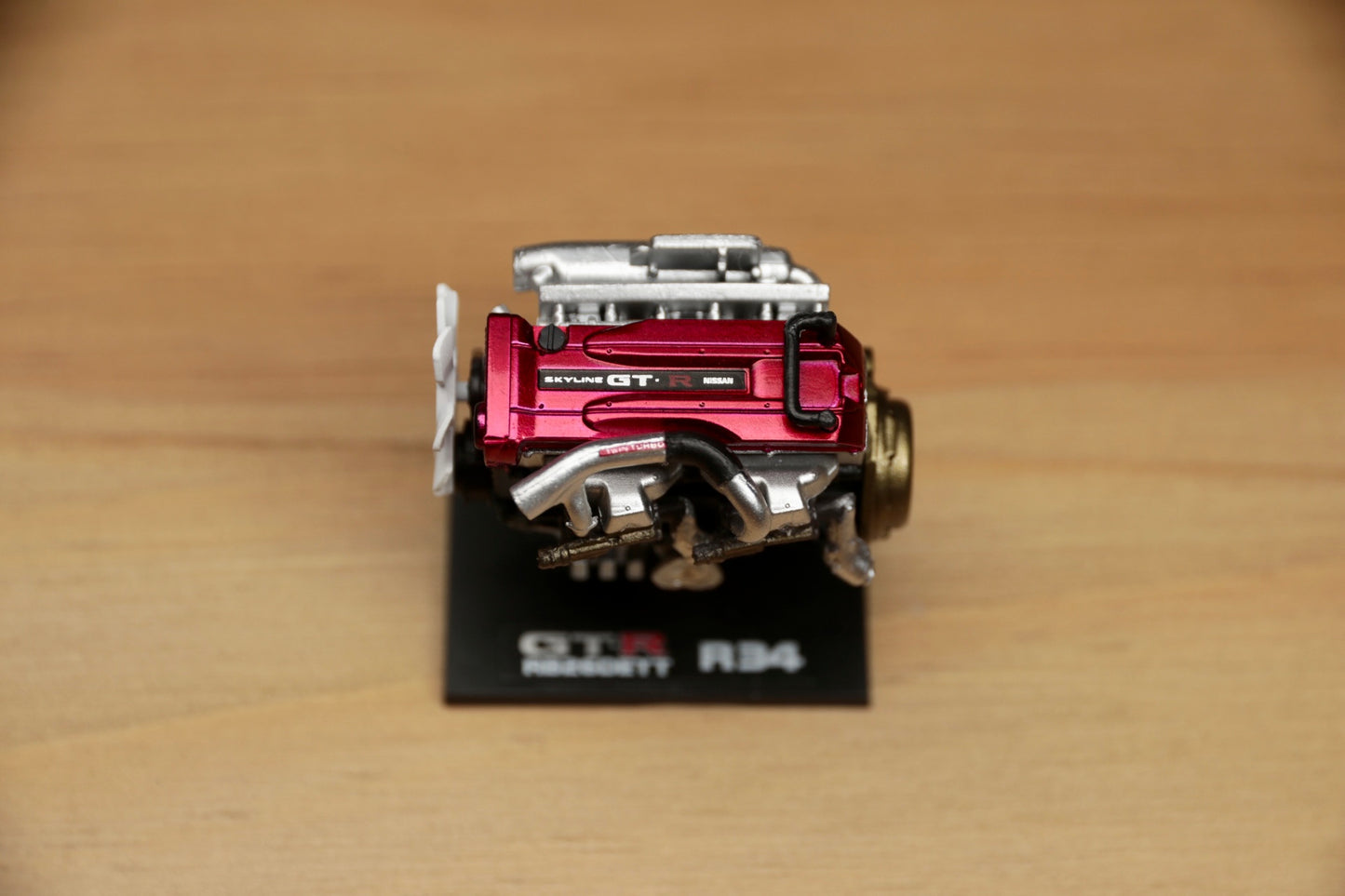 (Set of 4)Nissan GT-R RB26DETT Engine Display Model 1/24 Scale